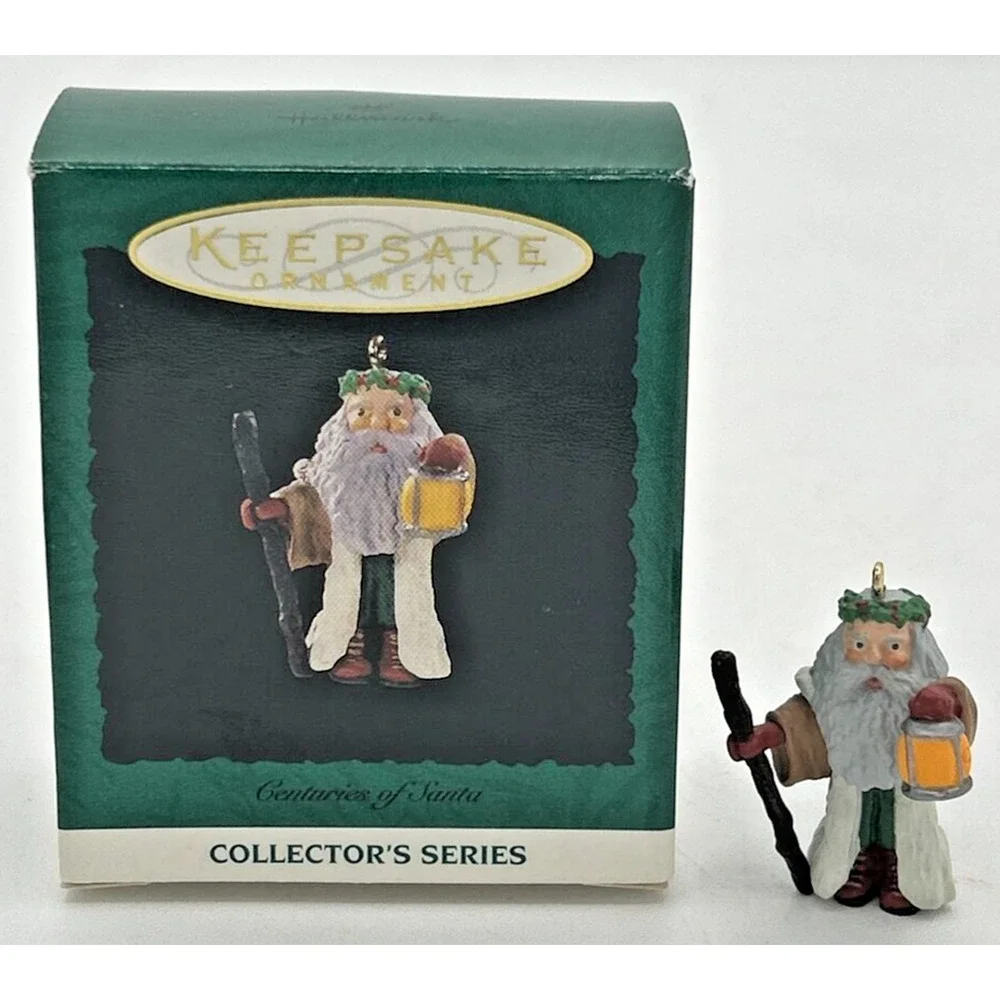 1996 Hallmark Centures of Santa Keepsake Ornament Third in Series SKU‎ U31